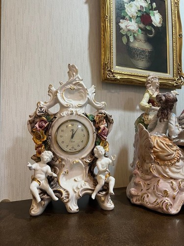 Statuina ceramica angelo - , di