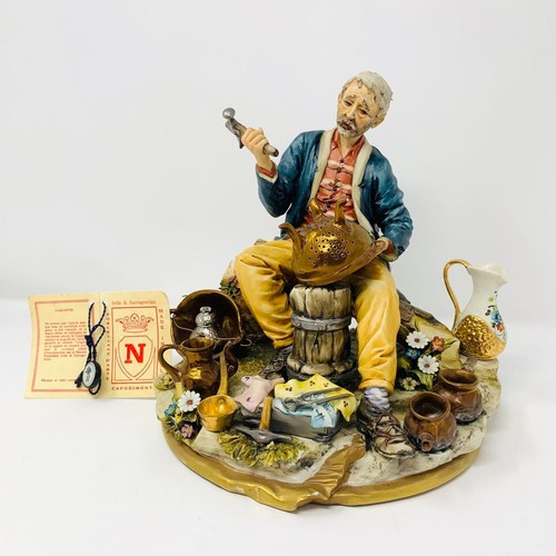 Capodimonte bambola ceramica - capodimonte,
